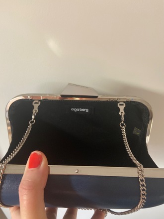 Olga berg 2025 navy clutch