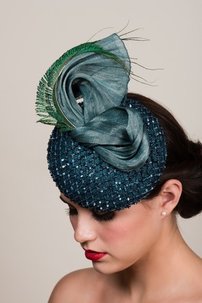 sequin fascinator