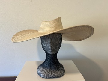 For Sale: Stacey Hemera Roberts Straw Wide Brim Hat
