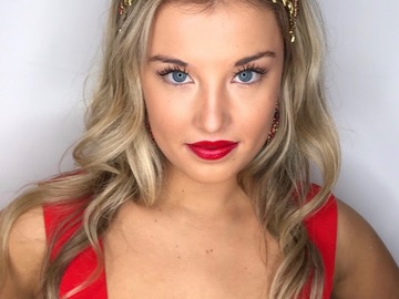 For Sale: Fall for Me Headpiece in Red 