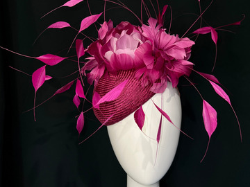 For Sale: Magenta Feather Burst Percher