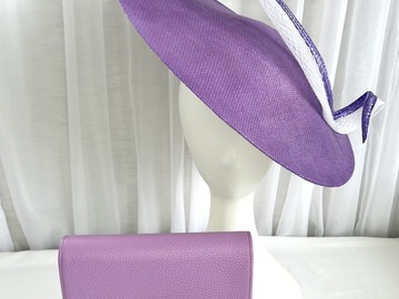 For Rent: Purple wave brimmed hat