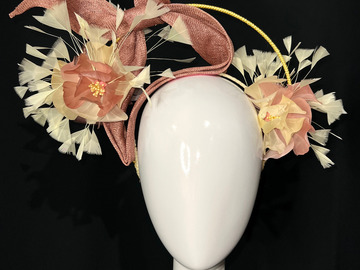 For Sale: Clay Pink and Lemon Crown -