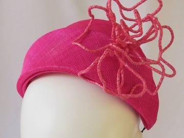 For Sale: Hot Bright Pink Headband Headpiece