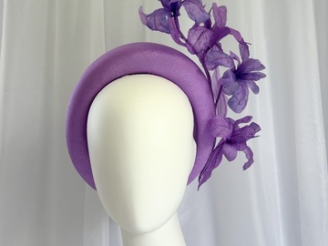 For Sale: Purple halo donut with iris vine