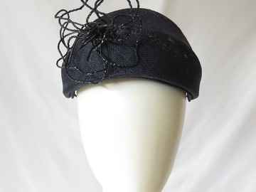 For Sale: Dark Navy Blue Headband Headpiece