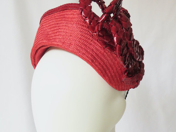 For Sale: Red Headband Headpiece